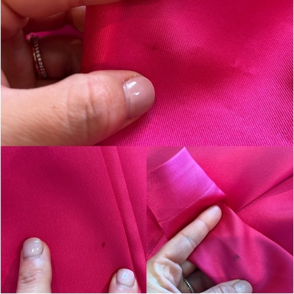 Bee Darlin Pink Maxi Dress Size 0 Pockets Formal Prom Barbie - Picture 12 of 14